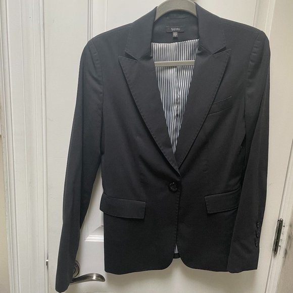 Teenflo black suit jacket stripes - Picture 1 of 4